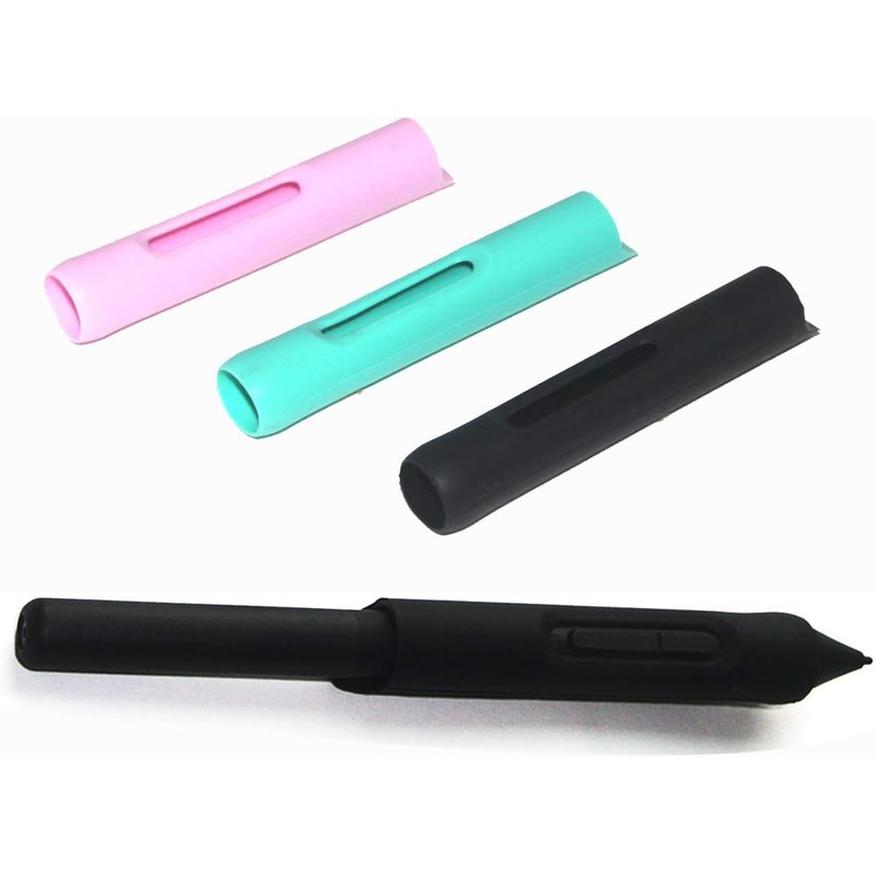 Silicone Pen Grip Holder,Silicone Pen Grip Holder Protective for Case