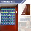 Loghot Classroom Accessories Closet Pocket Chart for Cell Phones Holder