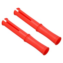 PATIKIL 10inch Shrink Wrap Handle, 2 Pcs Stretch Wrap Dispenser Stretch Film Dispenser Small Hand Dispenser Saver for 1.5 inch Core Furniture Wrapping Moving Packing Warehouses, Red