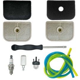 MCDHOJWGG 576401601 577851501 Air Filters Tune up Kit with Spark Plug Compatible with Husqvarna 525L 525LS 525LST 525RJD 525RS Trimmer
