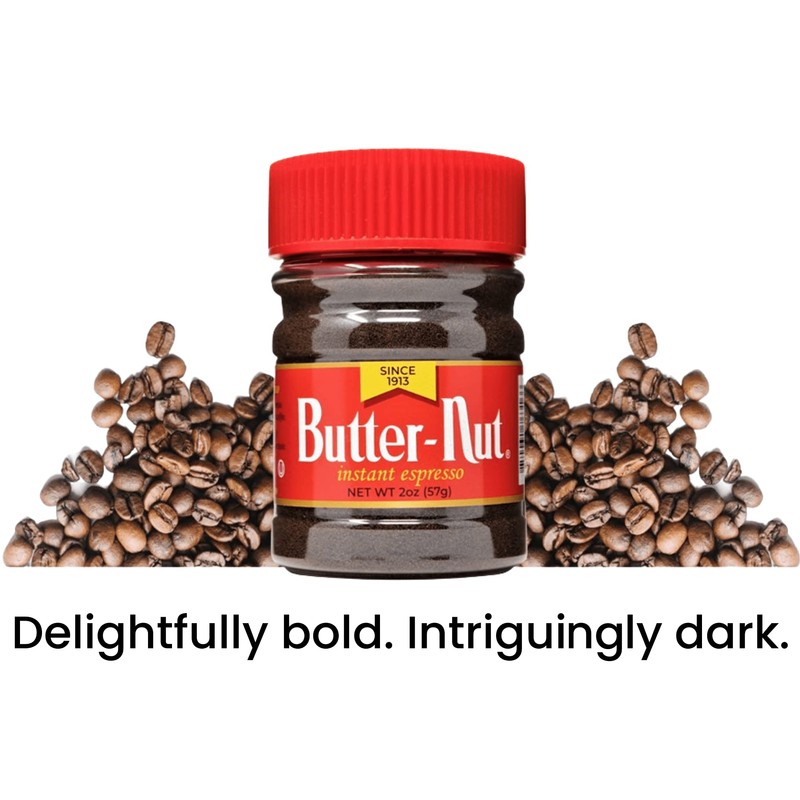 Butter-Nut Instant Espresso Coffee, 2 Ounce