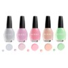Biss, Kit 10 Esmaltes 5 ml Top Coat, Aceite y