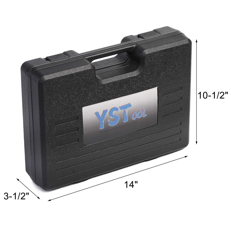 YSTOOL 3 Way AC Manifold Diagnostic Gauge Air Conditioner R1234yf