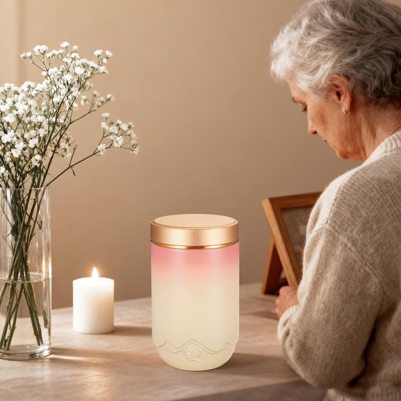 SOITIS Small Urns for Human Ashes Keepsake - 3.15 Inches