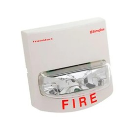 Simplex 4906-9111 - Wall Mounted Multi-Candela Strobe, White