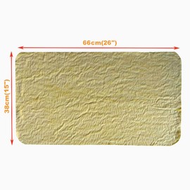 Premium Chamois Drying Cloth Car Drying Towel 26" x 15" Super Absorbent Fast Drying Chamois Environmental and Durable Car Wash Cloth Accessory