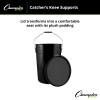 Champion Sports 6 Gallon Ball Bucket with Soft Lid Black