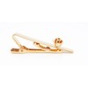 Jonwo Rose Flower 5.7 cm Tie Clips for Men in