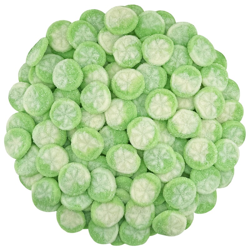 FirstChoiceCandy Sweet and Sour Cucumber Lime Flavored Gummy Candy (1