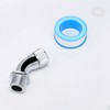 NearMoon Shower Elbow Adapter for Shower Head, Solid Brass 45°G1/2