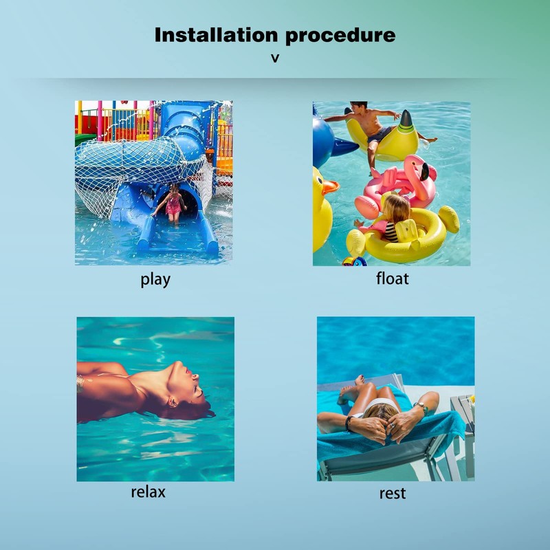 ERNITES 2 Pack Water Hammock - The Ultimate Pool Float