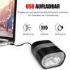 LED Bike Head Light USB Rechargeable Waterproof Front Light 3200mAh