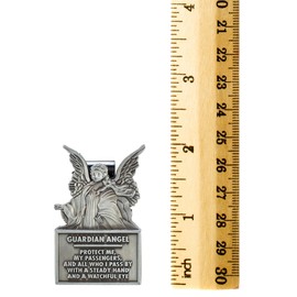 Needzo Guardian Angel Visor Clip, Symbol of Protection While Driving, Automobile Safety Gift for New Drivers, 2 Inches