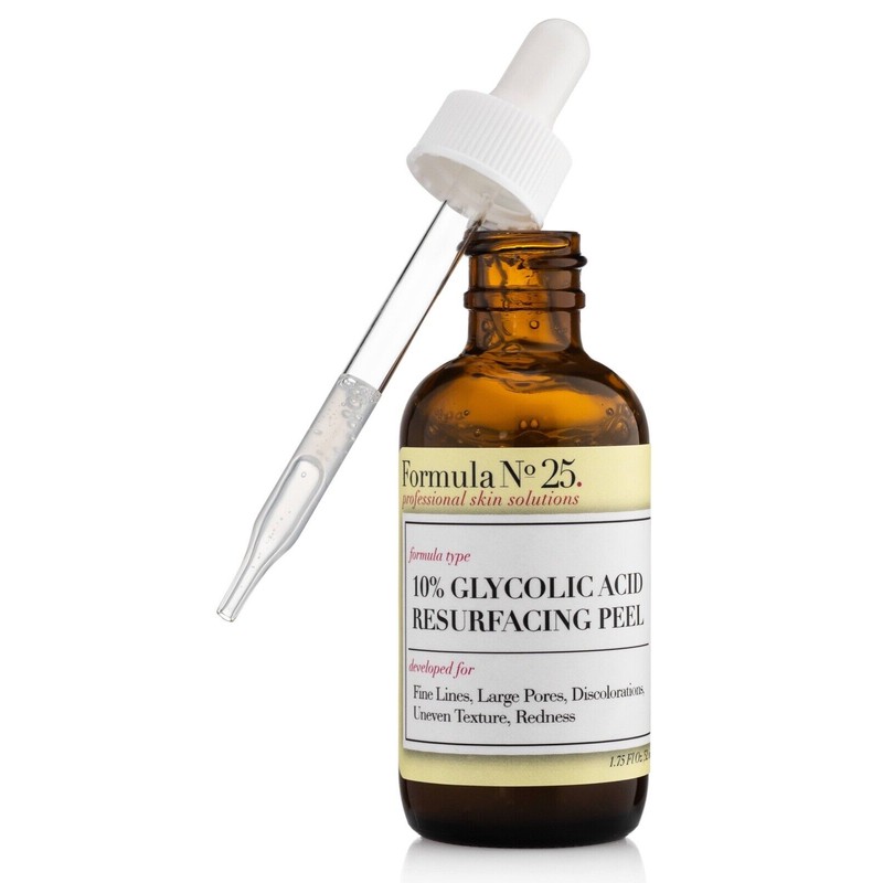 Formula 25 10% Glycolic Acid Resurfacing Face Peel 1.75 fl
