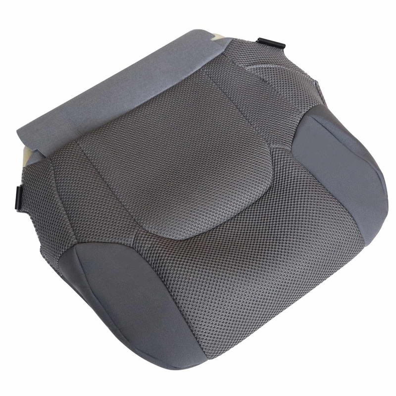 SecosAutoparts Left Driver Side Bottom Cloth Seat Cover Gray Compatible