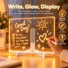 LED Acrylic Message Board for Drawing & Notes – 15