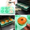 HUAKENER 2 Pcs Mini Fluted Cake Pan, 6-Cavity Fluted Tube