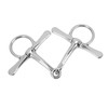 Full Cheek Horse Snaffle Stainless Steel Horse Mouth Bit Garden