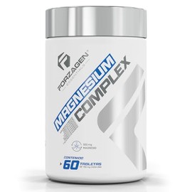 Forzagen Magnesium Complex, 1500 mg, 60 Cápsulas, Suplemento Natural con Citrato, Glicinato, Gluconato, Treonato y Óxido de Magnesio, 30 Servicios