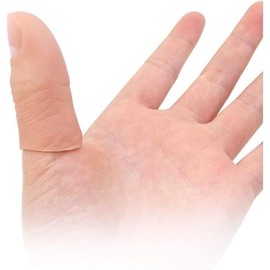 GANPUB 5Pcs Cream-Coloured/Set Magic Trick Fingers Fake Thumb Tips Stage Show Prop Prank Toy,Novelty and Gag Toys
