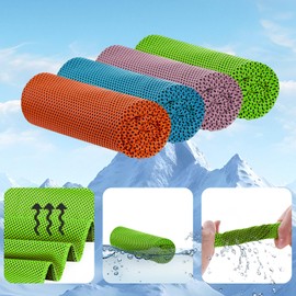 Pistha Cooling Towels for Neck and Face, Cooling Neck Wraps for Hot Weather, Gym Towels for Yoga, Camping, Running, Hiking, Travel Workout and Outdoor Work