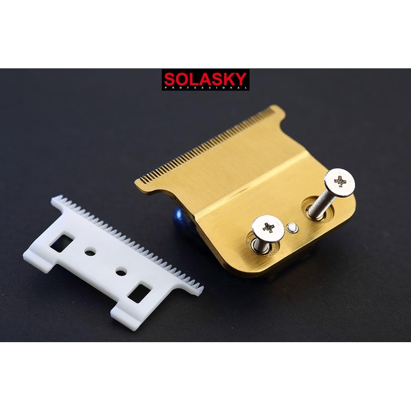 SOLASKY FX707 Replacement Trimmer Ceramic Blades Compatible with BaByL FX787