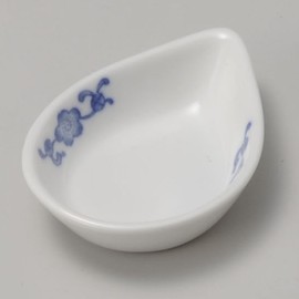 Flower Arabesque (Goth) Egg Cradle [7.5 x 5.2 cm 40 g] [Ceramic Spoon] Reinforced | Restaurants, Ryokan, Japanese Tableware, Restaurants, Stylish, Tableware, Commercial Use