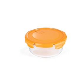 nutrifresh Airclip 950ml Glass Food Storage Container | Borosilicate Glass with Airtight Lids | Perfect for Meal Prep | BPA Free & Leak Free