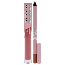 Kit de labios mate - 808 Kylie de Kylie Cosmetics para mujeres - 2 piezas: lápiz labial líquido mate de 0.10 oz, delineador de labios de 0.03 oz