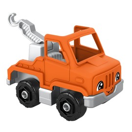Little People Replacement Part for Fisher-Price Preschool Tow Truck Garage Playset HNJ29 - Replacement Orange and Gray Tow Truck