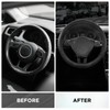Steering Wheel Cover, Breathable Anti-Slip Leather Steering Wheel Cover, Universal