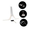 Kisangel Portable Metal Trumpet Stand Holder Lightweight and Support for