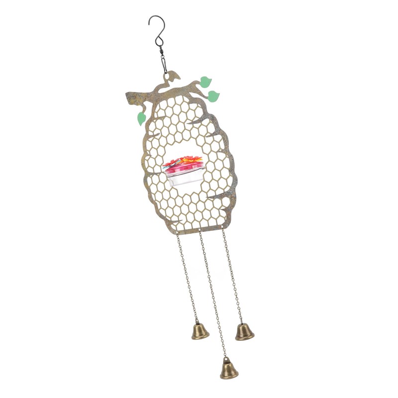 Hummingbird Feeders Innovative Hanging Beehive Wind Chimes Hummingbird Feeder for