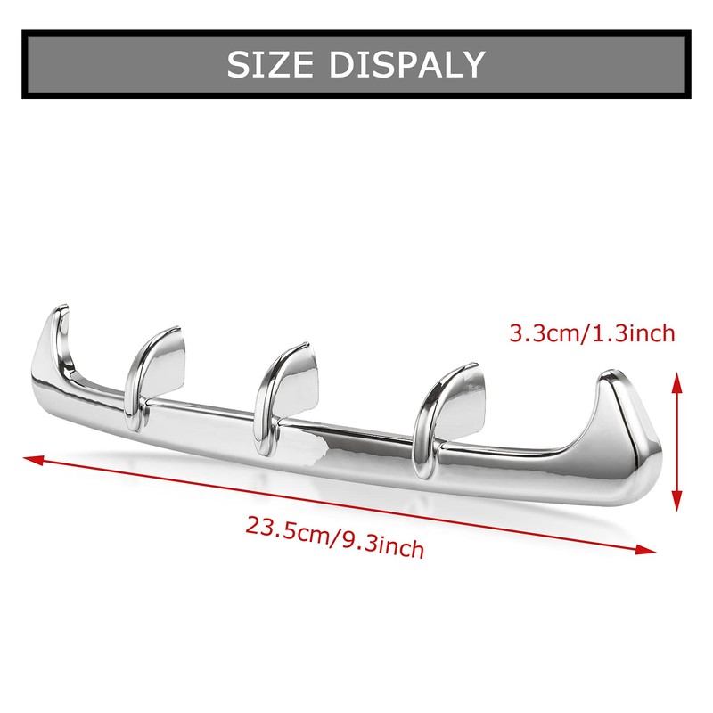 Chrome Fairing Scoop Trim- PSLER Fairing Scoop Trim for Goldwing