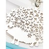 Silver Hedgehog Keyring, Hedgehog Keychain, Hedgehog Gift, Laser cut effect