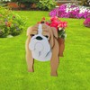 strolfay English Bulldog Dog Planter Plant Pots,Cute Garden Dog Flower