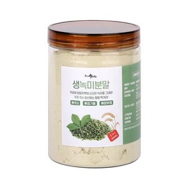 생찰녹미분말 300g 유색미 녹색찹쌀가루 컬러 기능성쌀 Green Sticky Rice Powder 300g Colored Glutinous Rice Flour Functional Rice