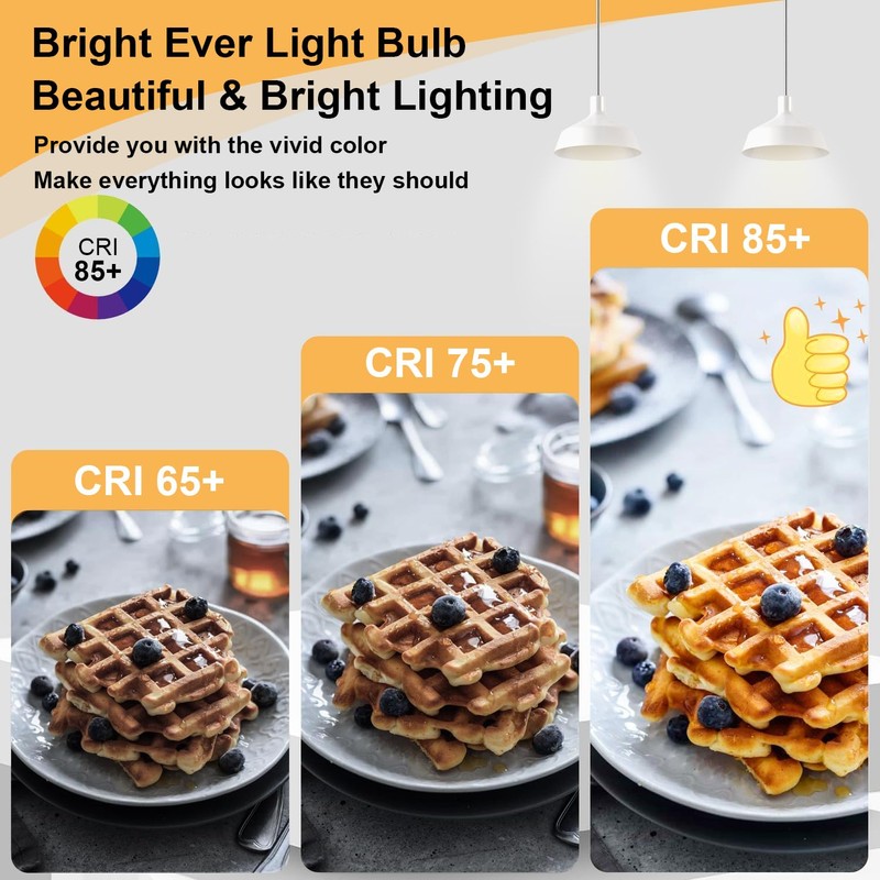 7.3 Inch T10 LED Bulb 6W (Equal 60W), Jacqueny 2PCS