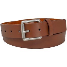 Ossi Mens 34mm Smart Casual Jeans Belt - Tan Small