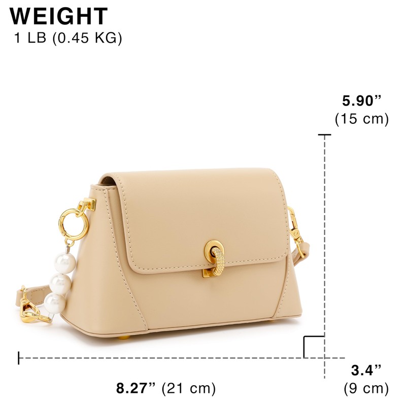 Scarleton Pearl Purses for Women, Crossbody Bags for Women, Lightweight