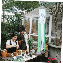 MERRYHAPY Spring Windsock Flag Outdoor Decoration Flag for Spring Durable Decor for Patios Front Yards and More