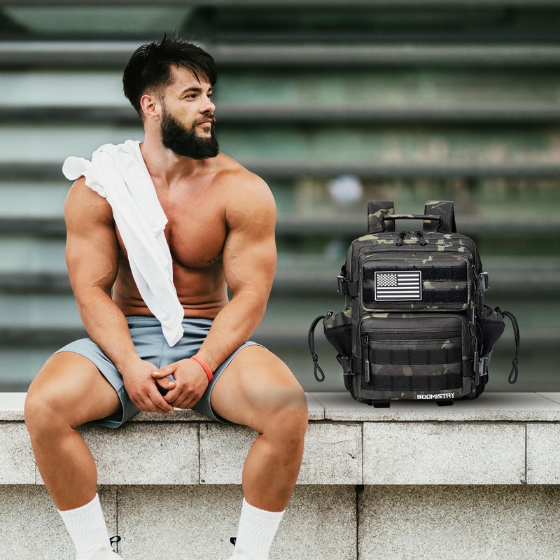 Boomistry 15L Mini Tactical Backpack Small Tactical Backpack for Men