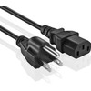BRENDAZ Universal PC Power Cord - 3 Prong AC Power