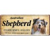 Australian Shepherd Dog Letter Dog 28 x 12 cm Decorative