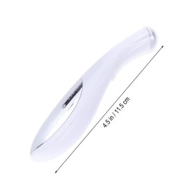 ORFOFE Facial Massager Eye Wrinkle Removal Device Portable Vibration Eye Care Tool for Skin Revitalization Travel Friendly Beauty Device White