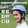 Glerc Kids Bike Scooter Helmet for 3 4 5 6