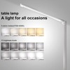 White crown White crown LED Desk Lamp Dimmable Table Lamp