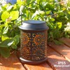DenicMic Solar Lantern Outdoor Solar Lights Outdoor Hanging Lantern with