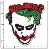 Patchwork Paradise "Why So Serious?" Joker-Inspired Design Embroidered Iron-On Patch