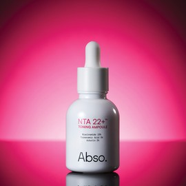 Abso NTA 22+ Toning Whitening Ampoule High-Concentration Niacinamide TXA 30ml, 1 piece / 앱소 NTA 22+ 토닝 미백 앰플 고함량 나이아신아마이드 TXA 30ml, 1개